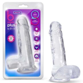 soft-realistic-transparent-dildo-with-powerful-suction-cups
