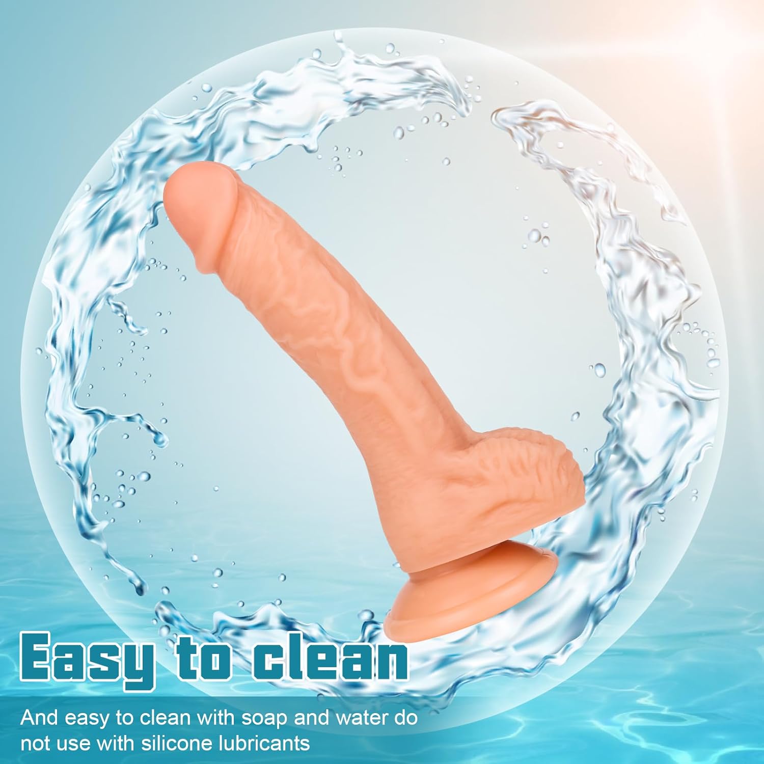 Perfect 7 Inch Skin Dildo in Pakistan