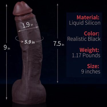 Perfect 9 Inch Realistic Dildo in Pakistan