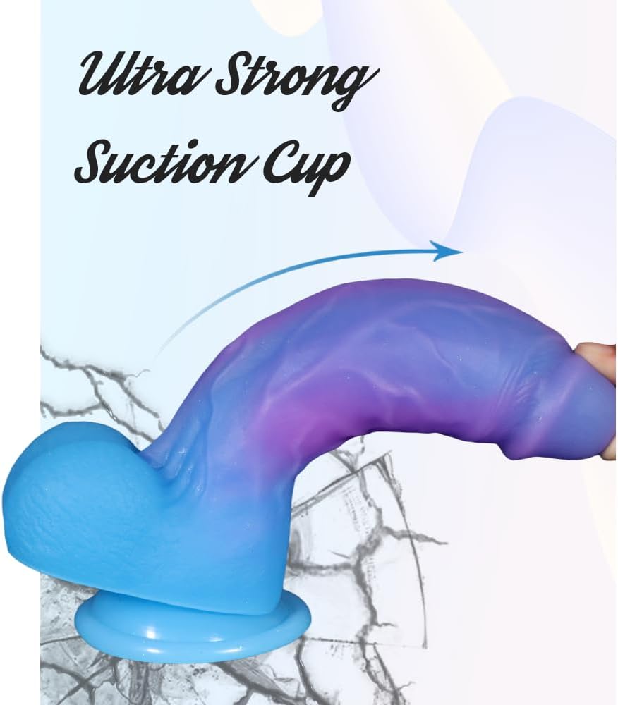 Best 8 Inch Realistic Silicone Dildo