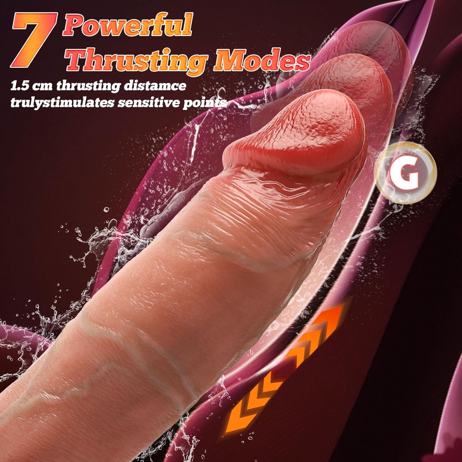 Best Thrusting Dildo VibratorToy in Pakistan - Image 4