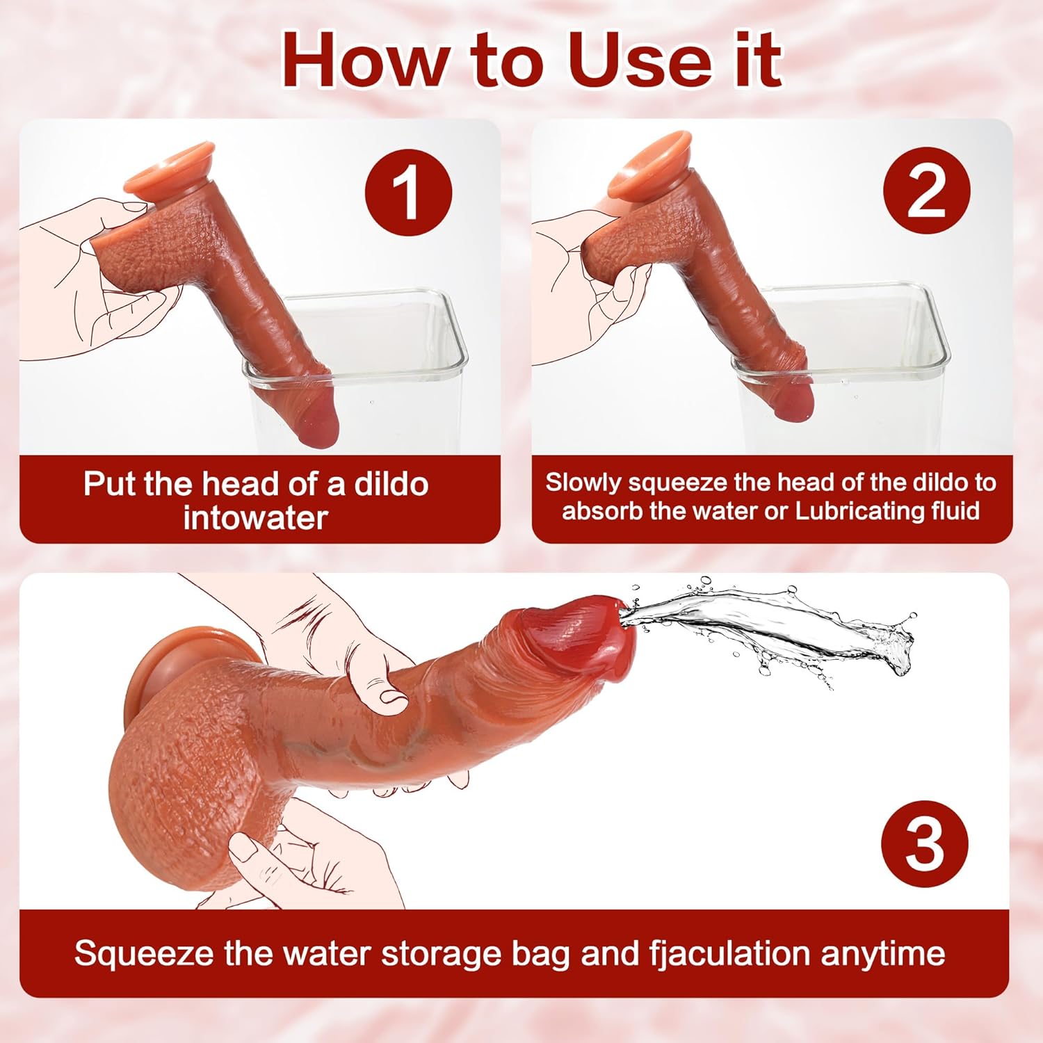 Best 8 Inch Squirting Dildo in Pakistan - Image 4