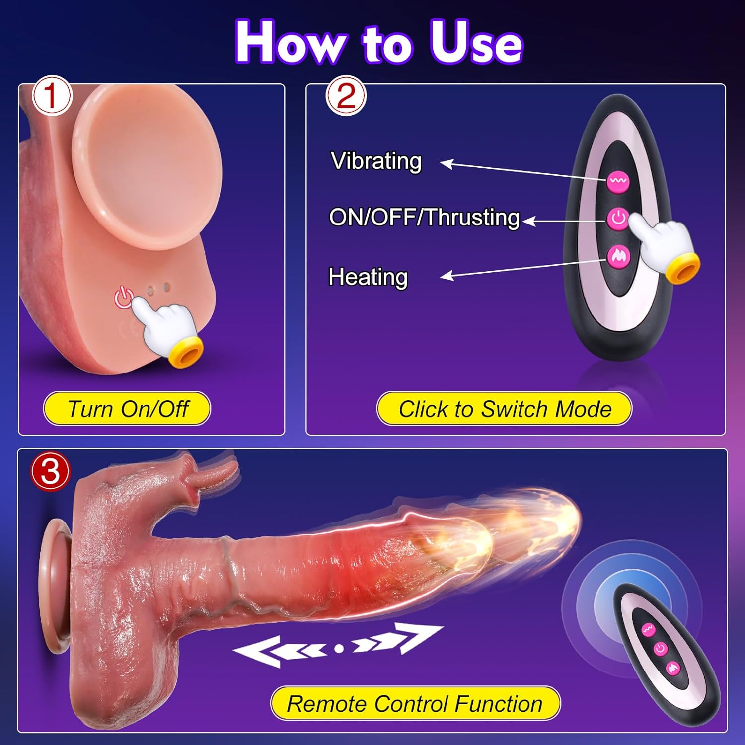 Best Thrusting Dildo Vibrator in Pakistan - Image 5