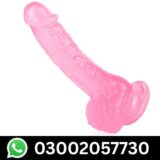 Perfect 7 Inch Soft Pink Dildo in Pakistan