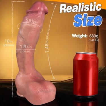 Perfect 10 Inch Skin Dildo in Pakistan